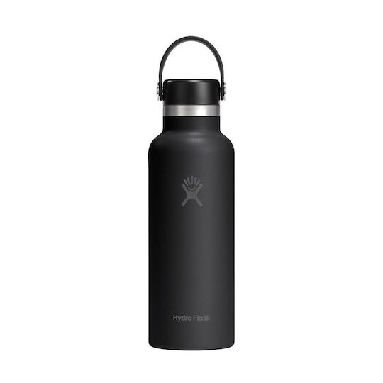 Hydro Flask Bottle Thermos Stainless Steel 532ml Black
