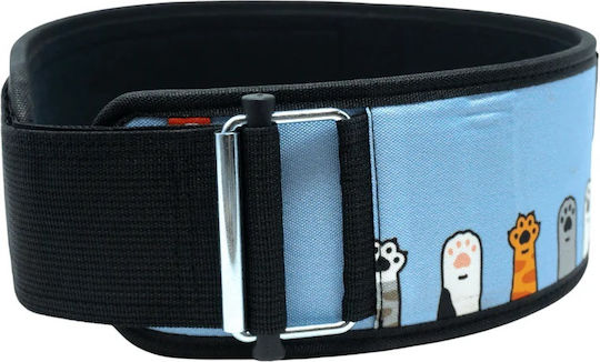 Straight Weightlifting Belt 2pood-i'm Feline Good 4"