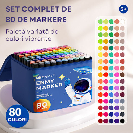 Qova Zeichenmarker 6mm Blue 80Stück