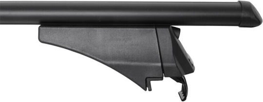 Menabo Aluminum Car Roof Bars Tiger Black 118.5 Cm Black Color Chery Kaiyi X3 5 Doors 2022> Flush Or Raised Rails 2 Pieces 8590/mb Menabo Mp.8590/mb-141
