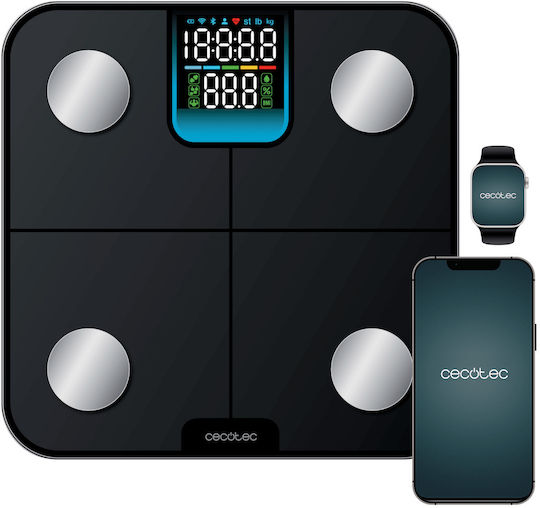 Cecotec Surface Precision Smart Ζυγαριά 180kg με Bluetooth