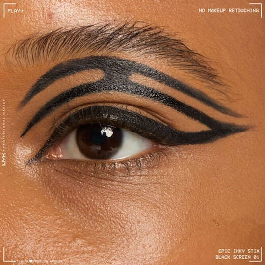 NYX Professional Makeup Epic Waterproof Pen Eye Liner 01 Black Screen 1gr