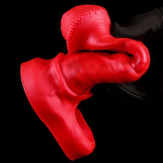 Fantasy Horse Penis Sleeve Cock Sheath Red