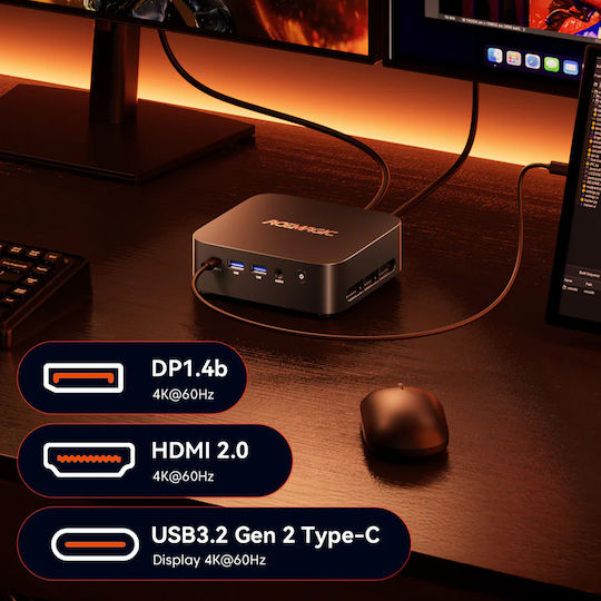 Acemagic Mini PC (Ryzen 3 3300U/16GB DDR4/512GB SSD/W11 Pro)