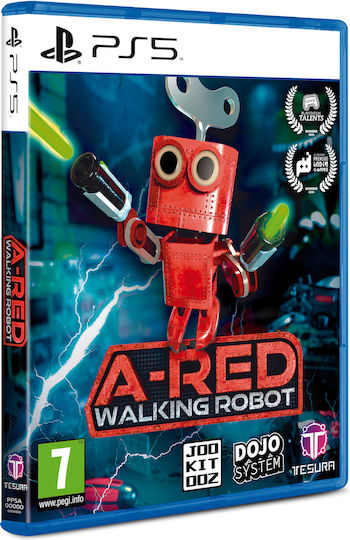 A-Red Walking Robot PS5 Game