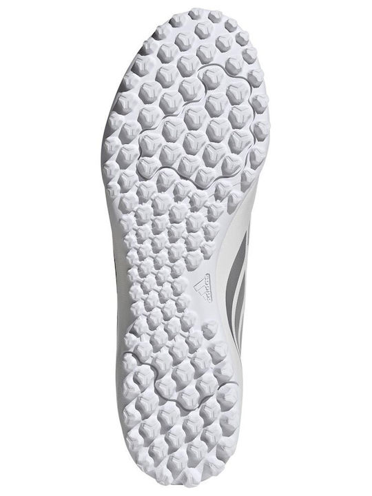 adidas Predator Club Football Shoes with Molded Cleats White