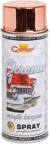 Copper Chrome Spray Paint 400ml Champion Color