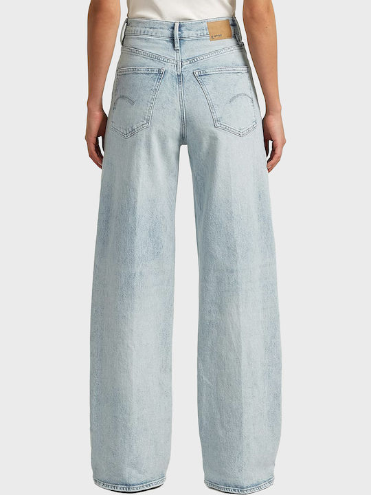 Deck 2.0 Women's Jean Trousers in Loose Fit Light Aged Denim