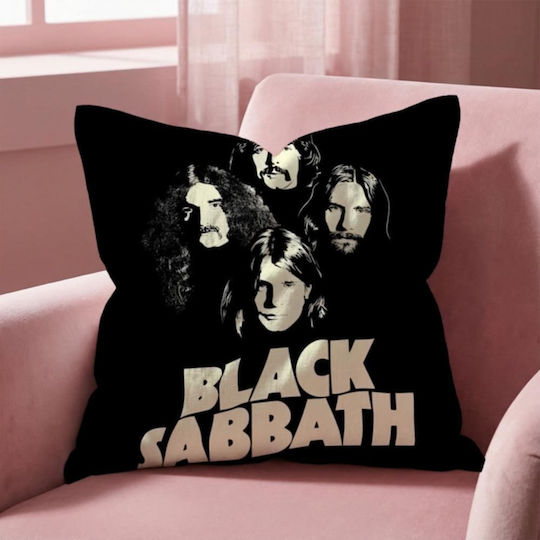 Față De Pernă Stampa Black Sabbath 40 X 40 Pillowcase Black Sabbath Print 40 X 40 Molfs