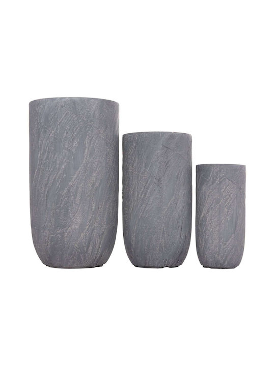 Σετ Σετ 3 Γλάστρες Cement