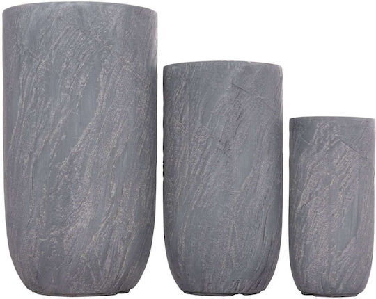 Σετ Σετ 3 Γλάστρες Cement