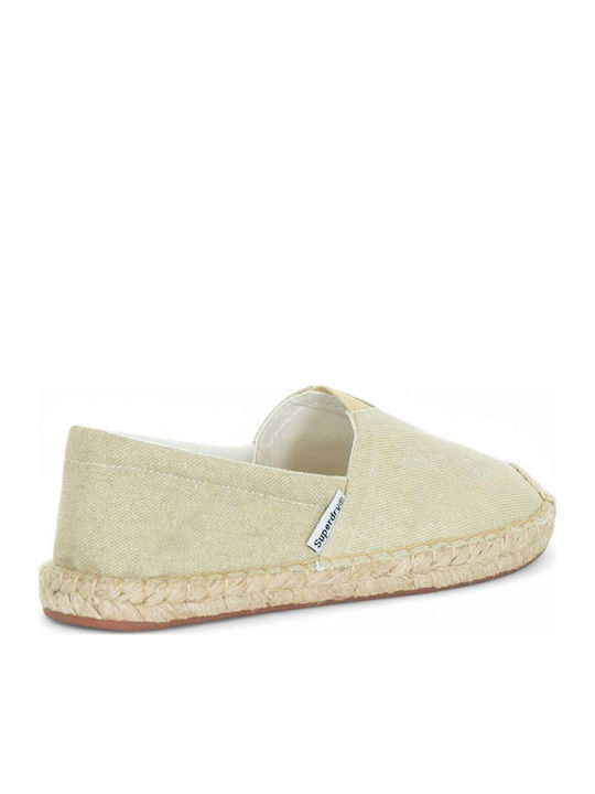 Espadrille Υφασμάτινες Γυναικείες Εσπαντρίγιες σε Μπεζ Χρώμα