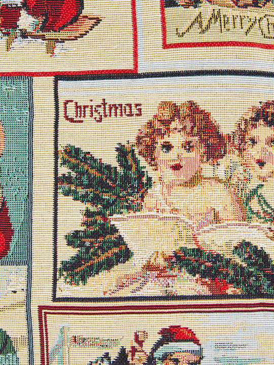 Signare Decorative Pillow Case 45x45cm Christmas Santa