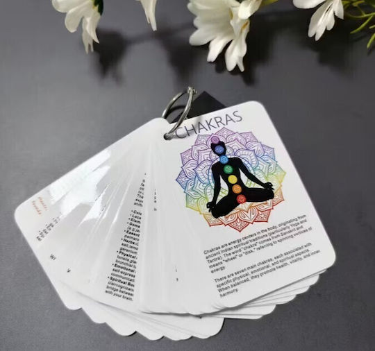 Set of 23 Cards 7 Chakra Guide Cards Deepening in Chakra Practice