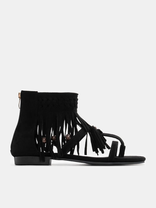 Sandale Casual Damă Negre