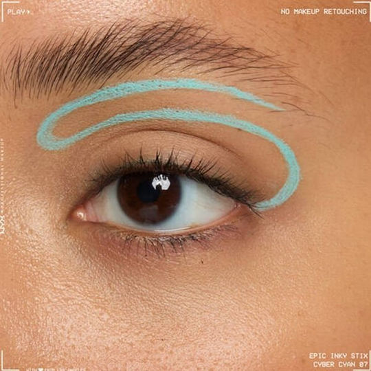 NYX Professional Makeup Epic Waterproof Pen Eye Liner 07 Cyber Cyan 1gr