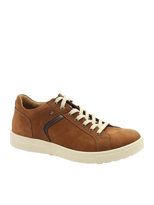 Leder Herren Freizeitschuhe Anatomisch Tabac Braun