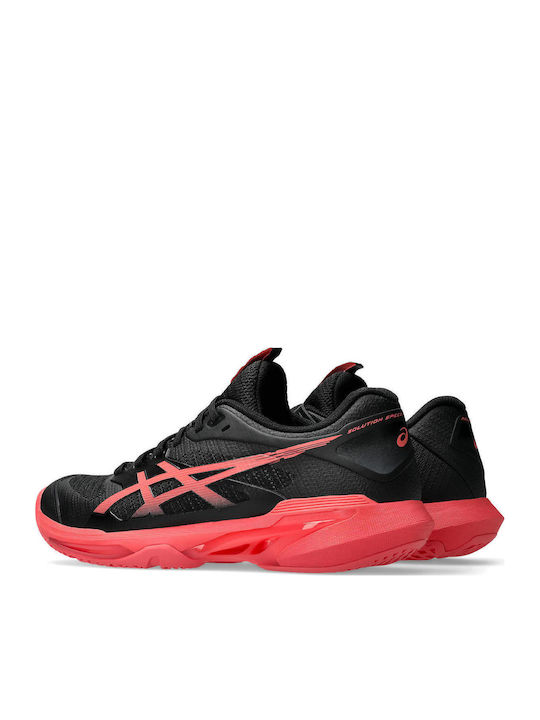 ASICS Solution Speed Ff Tennisschuhe Alle Gerichte Schwarz