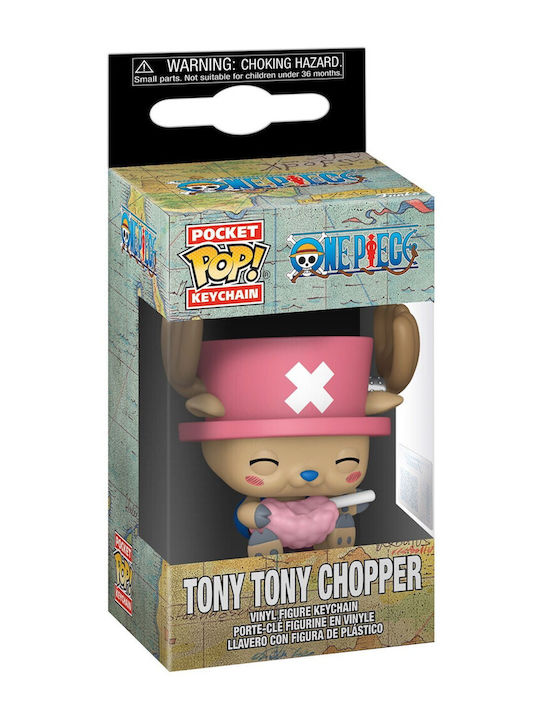 Funko Pocket Pop! Keychain Animation: Tony Tony Chopper (with Cotton Candy) Funko Pocket Pop! Keychain Animation: Tony Tony Chopper (with Cotton Candy)