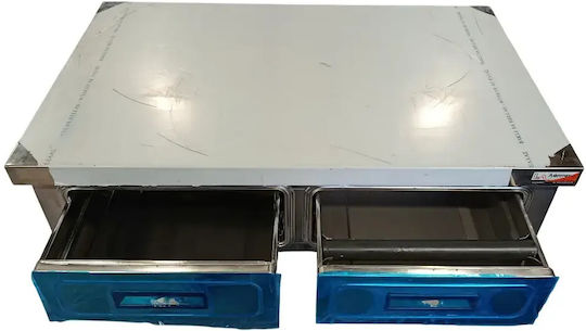 Lappas Coffee Grounds Double Drawer L88xD55xH24cm
