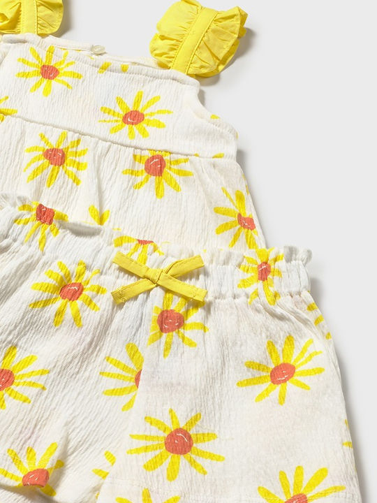 Kinder-Set mit Shorts Sommer 2Stück Yellow