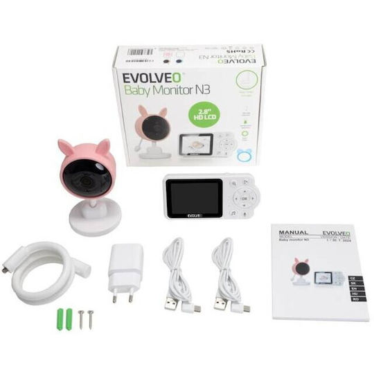 Evolveo Babyüberwachung & Zwei-Wege-Kommunikation CAM-3P
