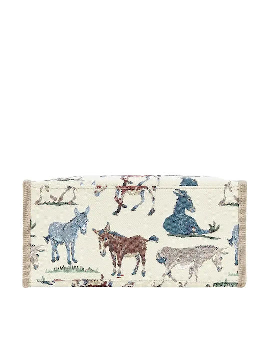 Signare Shopper Bag Happy Donkey