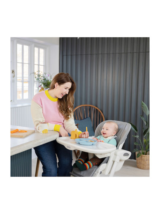 Joie Mimzy Foldable Baby Highchair 2 in 1 with Adjustable Height Beige