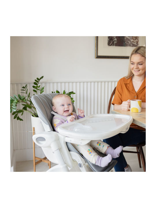 Joie Mimzy Foldable Baby Highchair 2 in 1 with Adjustable Height Beige