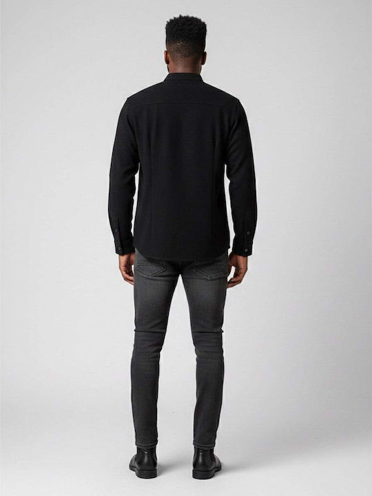 Elastische Herrenhose Schwarz
