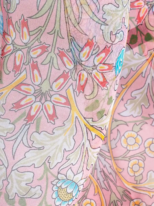 Signare Women's Silk Scarf Pink