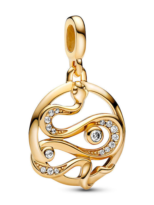 Pandora Charm with Stones with Zircon Pandora Charm with Stones with Zircon