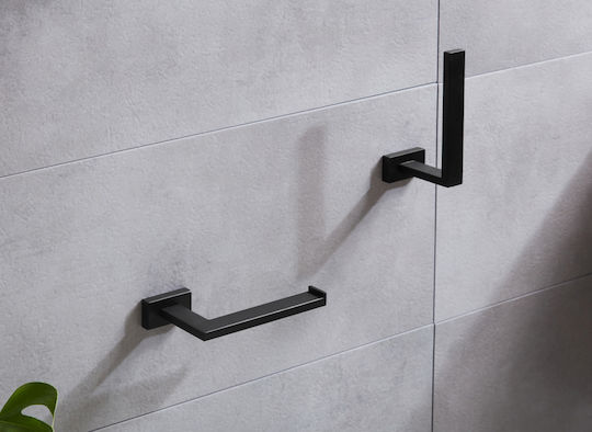 Bronze Art Genesis Wall Mounted Silver Metallic Paper Holder