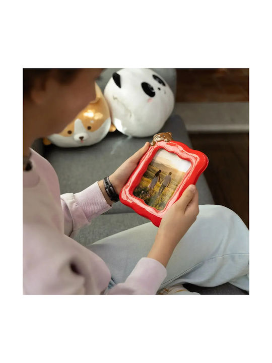 Legami Milano Plastic Photo Frame With Red Frame