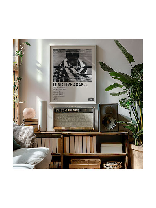Music Poster Long.live.a$ap A$ap Rocky Ms549 30cm X 40cm