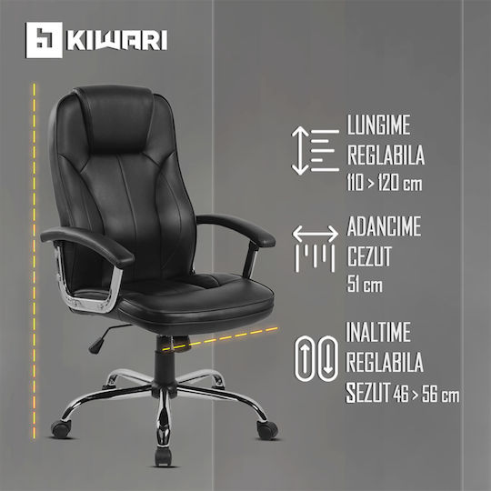 Ako Bürostuhl mit Neigen Schwarz