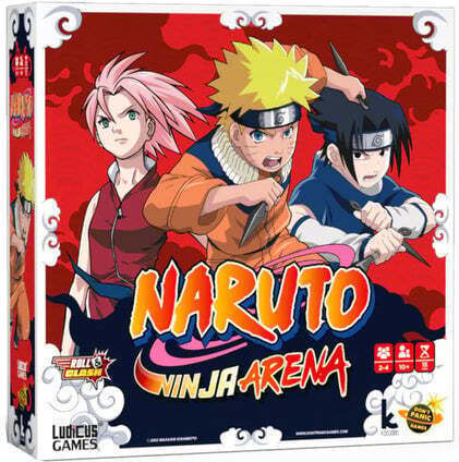Joc de Societate Naruto Ninja Arena pentru 2-4 Jucători 10+ Ani Don't Panic Games