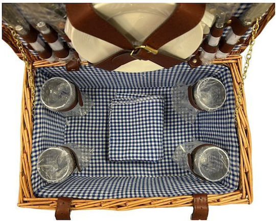 Hupa Picnic Blanket Set In Brown Colour
