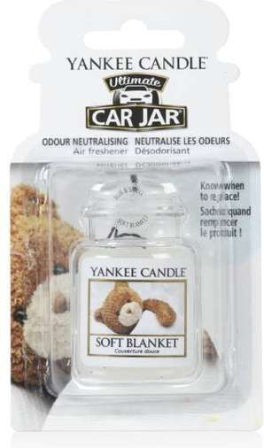 Yankee Candle Piesă De Schimb Parfum File Suspendată Auto Car Jar Ultimate Vanilie