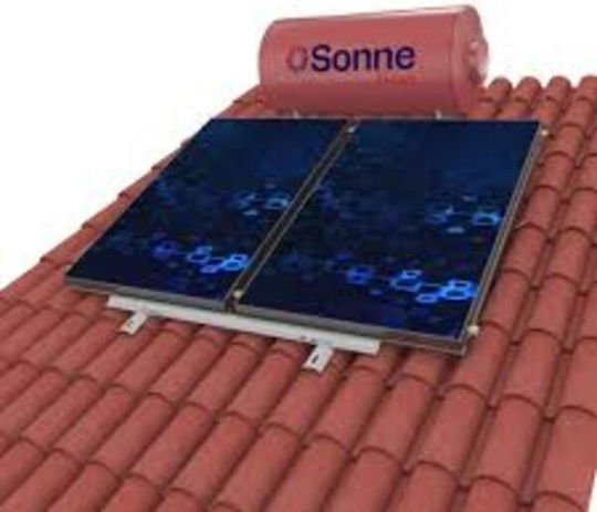 Sonne Solar Water Heater 200lt Copper Heat Pump 3.18 sq.m. Roof Tile Selective