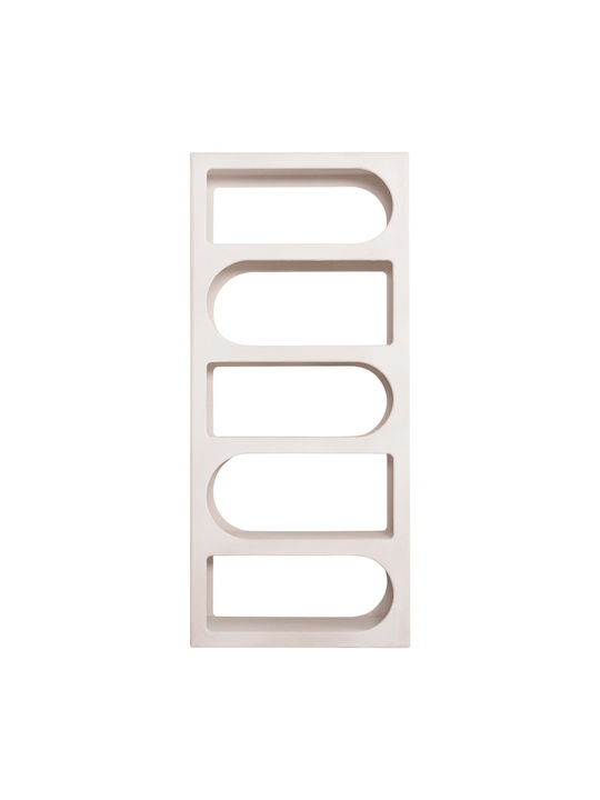 Bibliothek Off-white 80x38x180cm