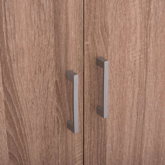Тройна врата Гардероб Рафтове Sonama Oak 116x40x123см