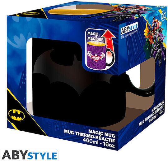 Abysse Batman Heat Change Ceramic Black Mug