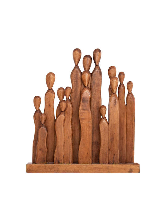 Freebox Figurină Decorativă Animal Din Lemn 68x10x76cm