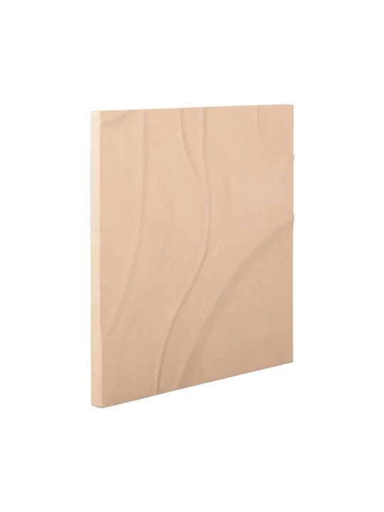 Πινακας Τετραγωνος Fb94520 Mdf Μπεζ Χρωμα 80x4 Πάχος X80υεκ