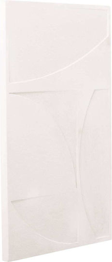 Painting Curved Lines Fb94506 MDF Off-White Color 80x4 Thickness X120cm