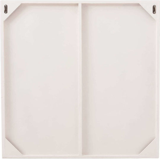 Πινακας Τετραγωνος Fb94508 Mdf Υπολευκο Χρωμα 80x4 Πάχος X80υεκ
