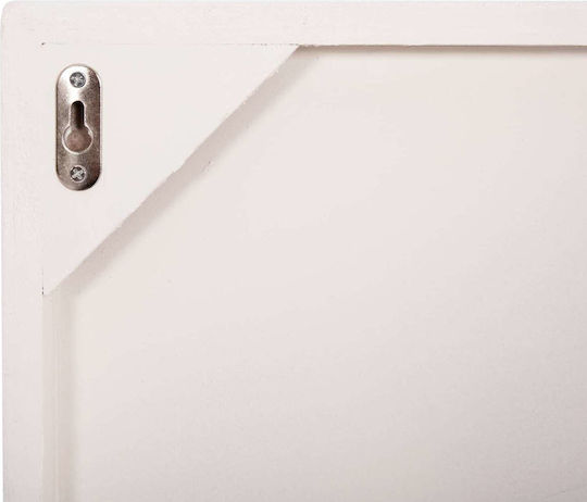 Πινακας Τετραγωνος Fb94507 Mdf Υπολευκο Χρωμα 80x4 Πάχος X80υεκ