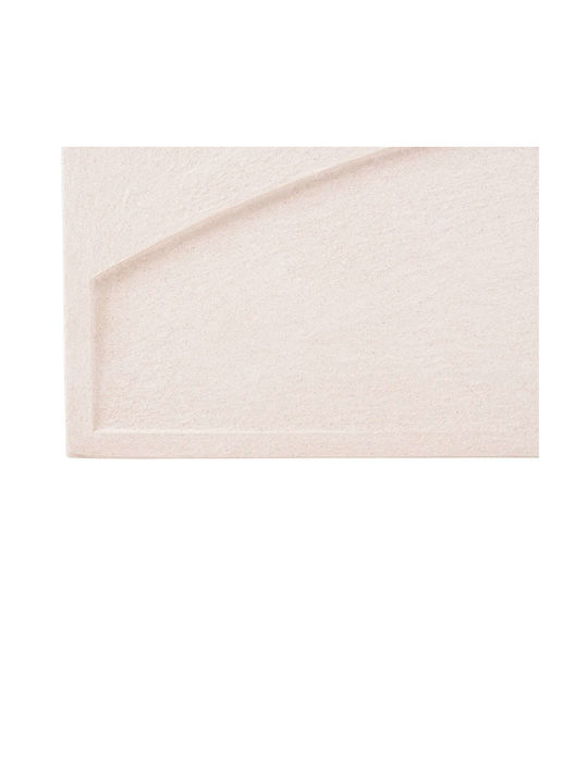 Πινακας Ορθογωνιος Fb94509 Mdf Υπολευκο Χρωμα 60x4 Πάχος X80υεκ