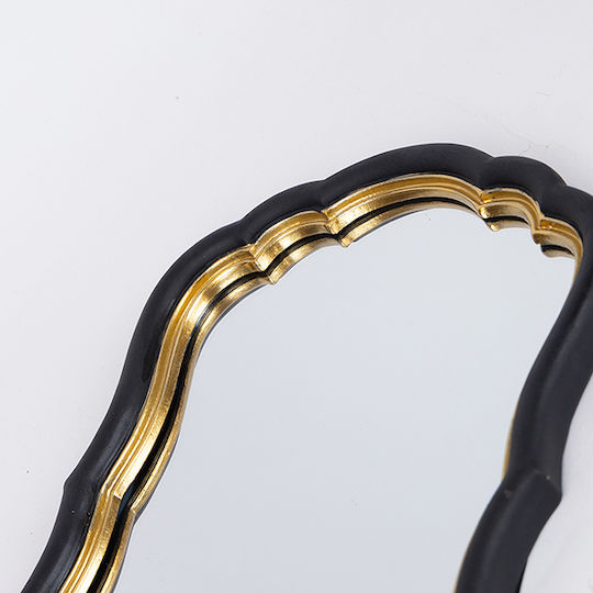 751-12030 Wandspiegel Oval Schwarz 34,5x23,2cm 2 Stück 751-12030 Wandspiegel Oval Schwarz 34,5x23,2cm 2 Stück
